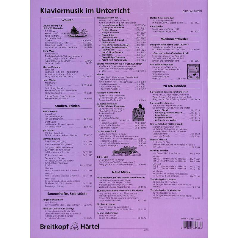 Regenbogen Preludes | 21 Träume am Klavier