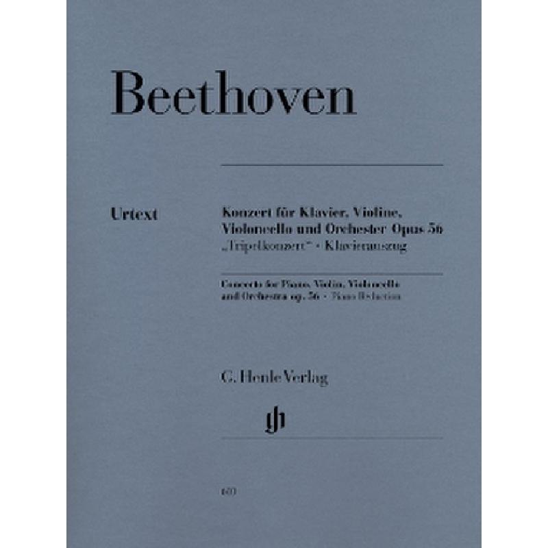 Konzert C-Dur op 56 (Tripelkonzert)
