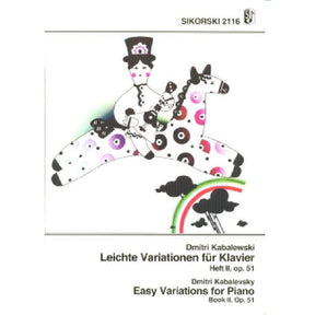 5 leichte Variationen op 51