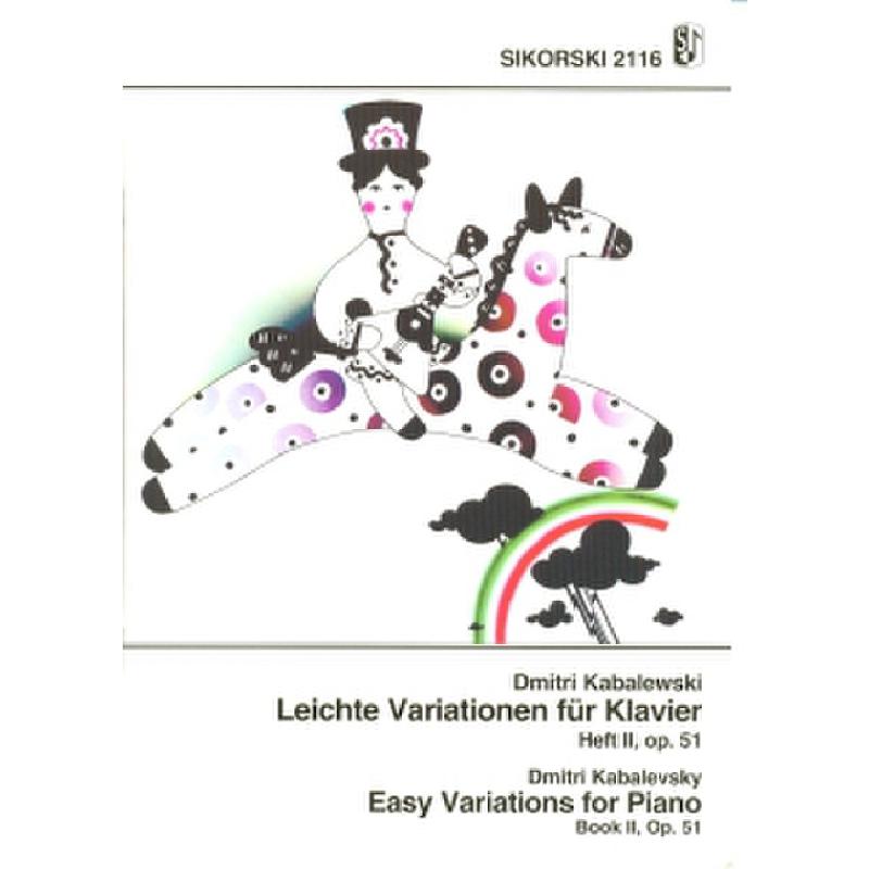 5 leichte Variationen op 51