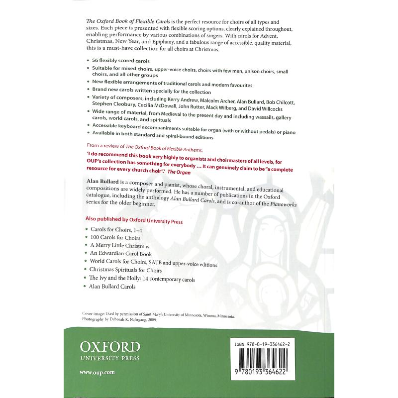 The Oxford book of flexible Carols