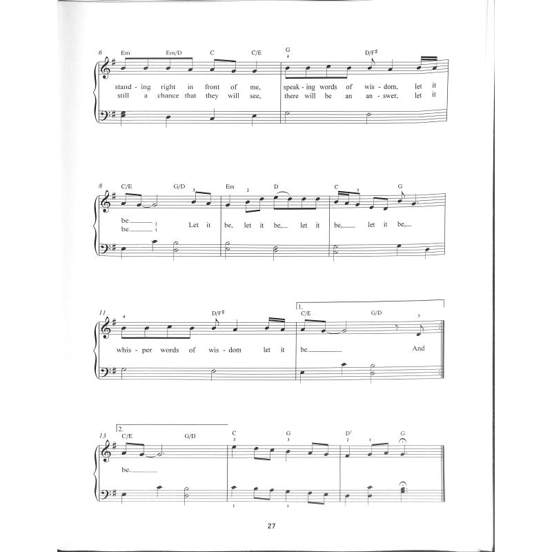 Really easy piano