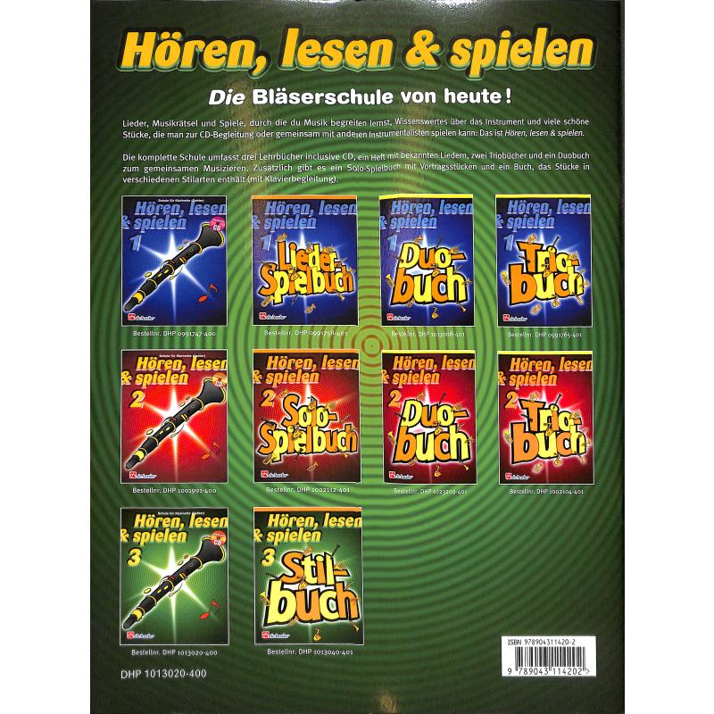 Hören lesen + spielen 3 - Schule