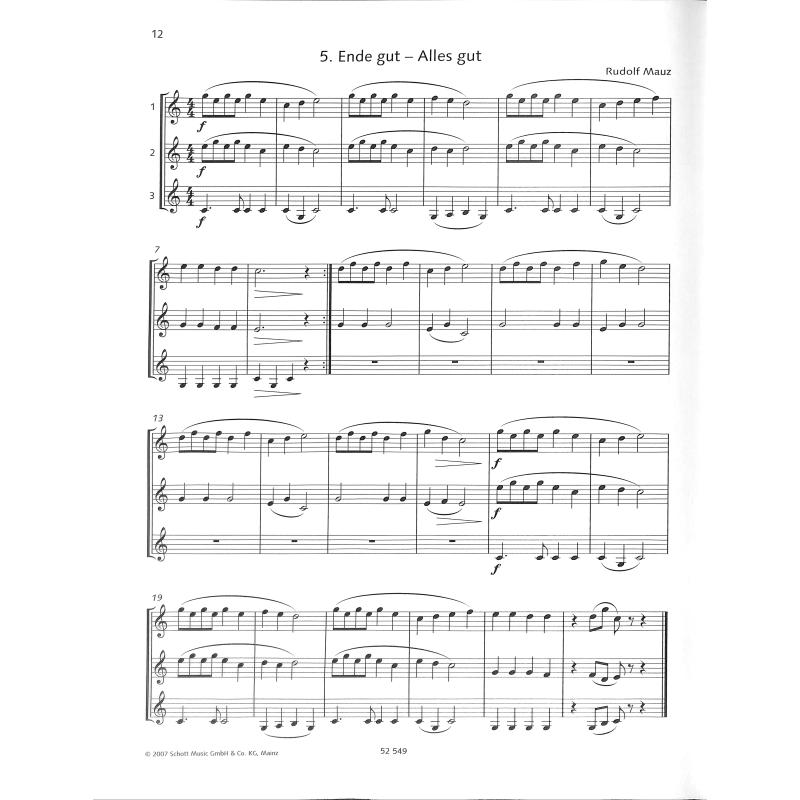 Die fröhliche Klarinette 2 - Trioheft 2