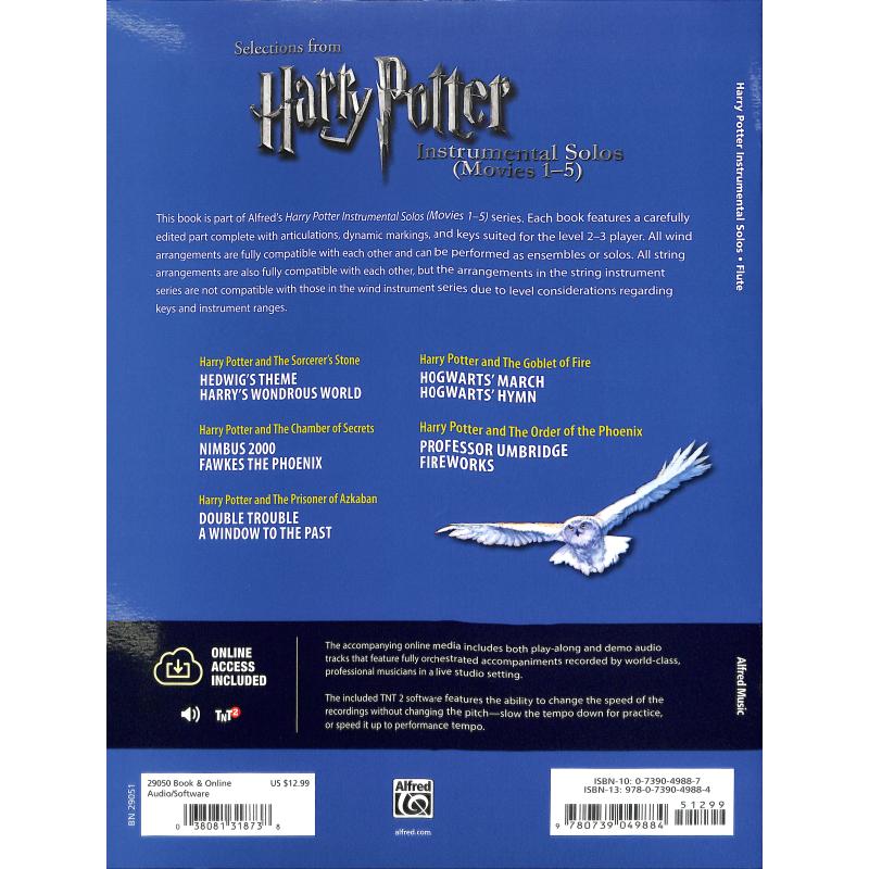 Harry Potter instrumental solos