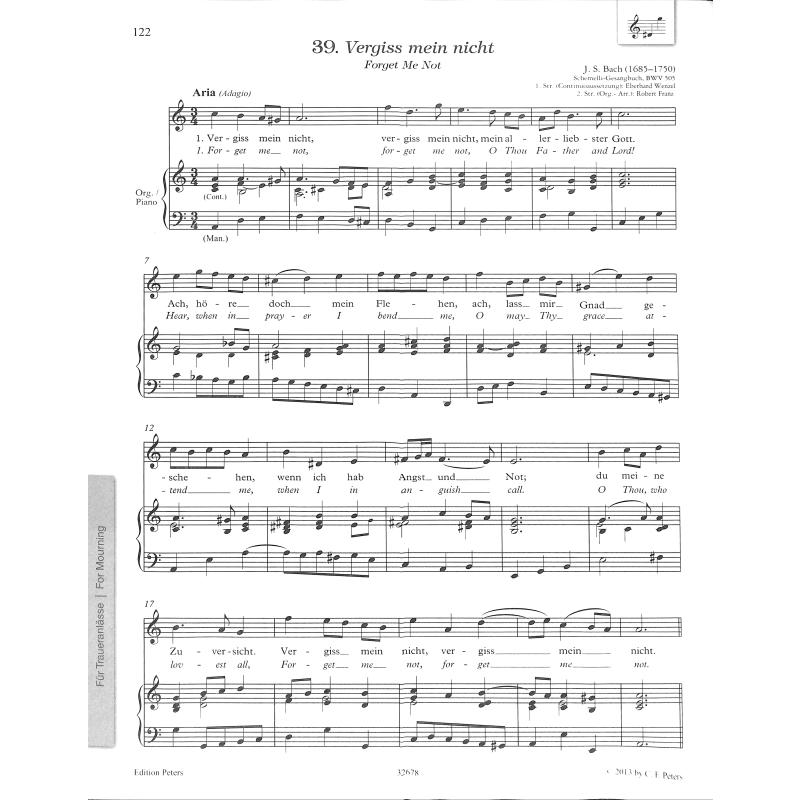 Du meine Seele du mein Herz | 50 Sololieder für feierliche A