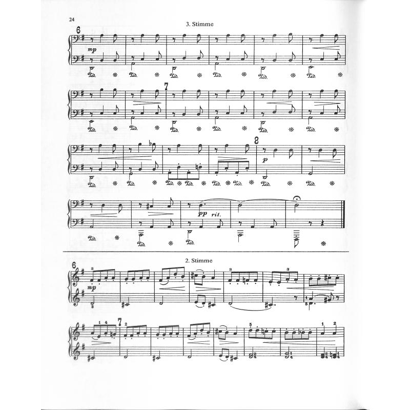 Klavierspiel zu dritt 2 | Leichte Stücke für Klavier zu 6 Hä