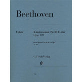 Sonate 30 E-Dur op 109