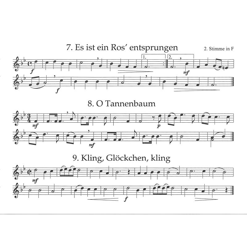 27 Lieder zur Weihnachtszeit 1