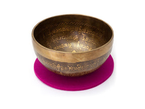Klangschale OM zweifarbigTibet