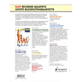 Leichte Blockflötenquartette - von Beethoven bis Bernstein