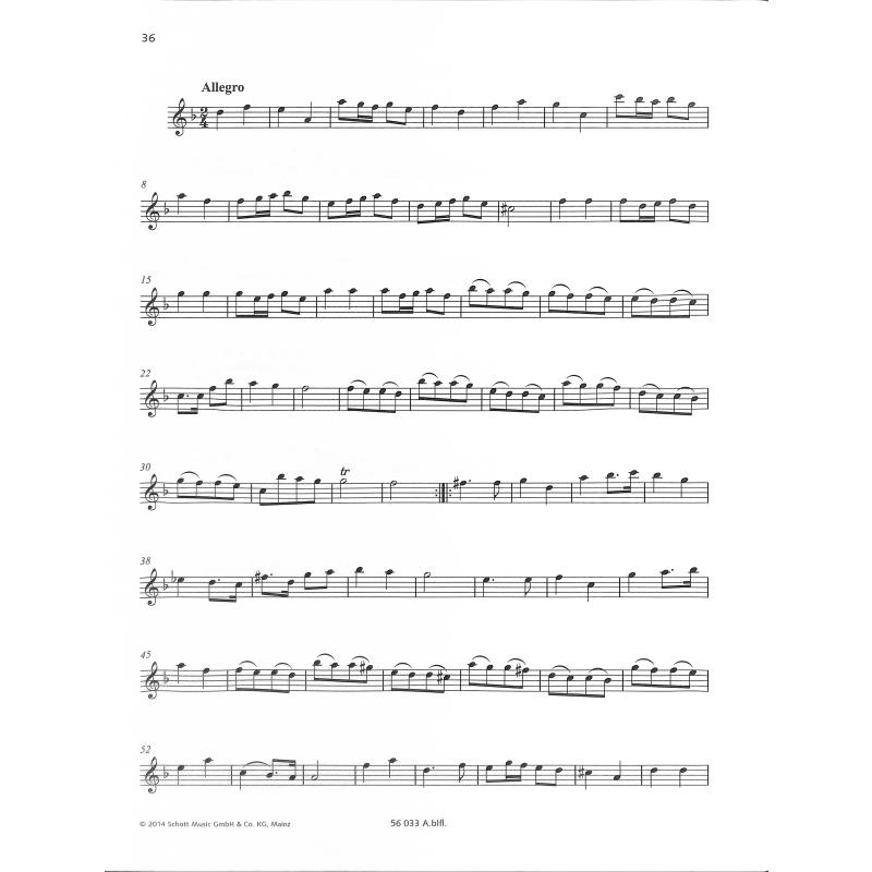 Schott Blockflöten Bibliothek | Sonaten