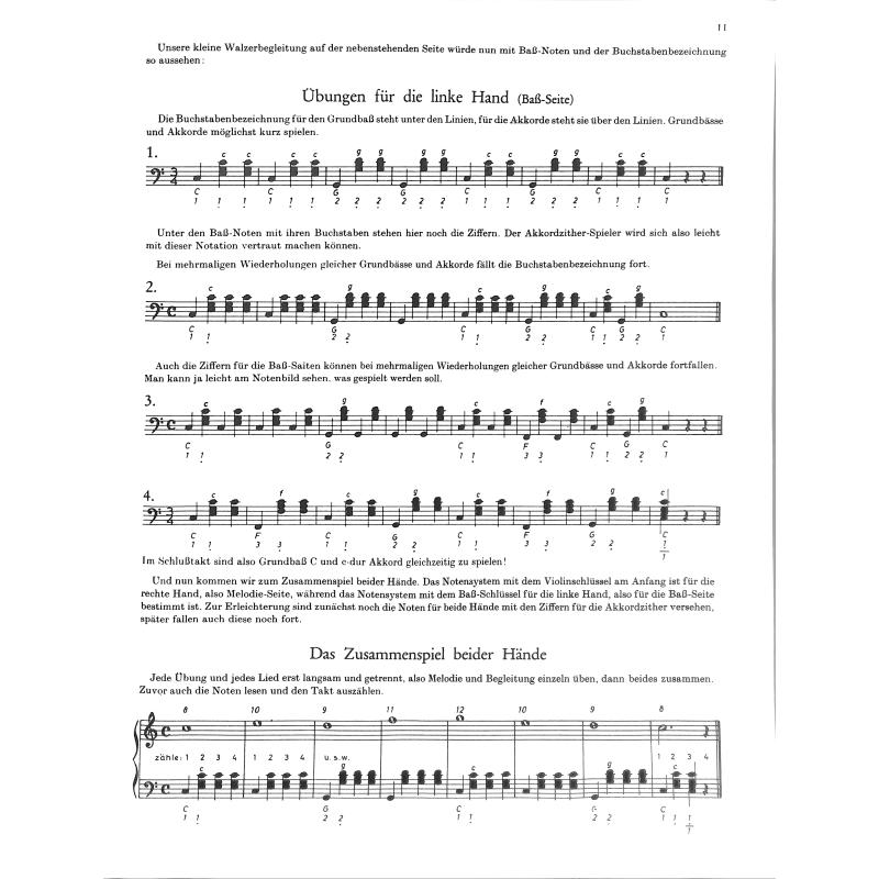 Neue Akkordzither Schule