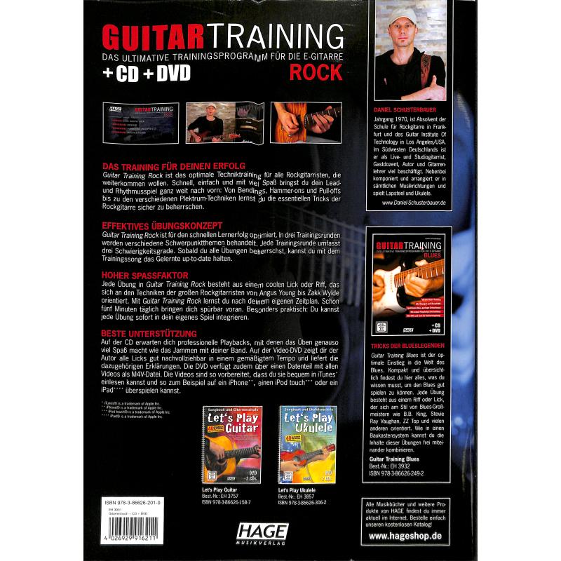 Guitar training - Rock | Das ultimative Trainigsprogramm für