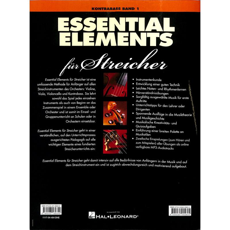 Essential Elements für Streicher 1
