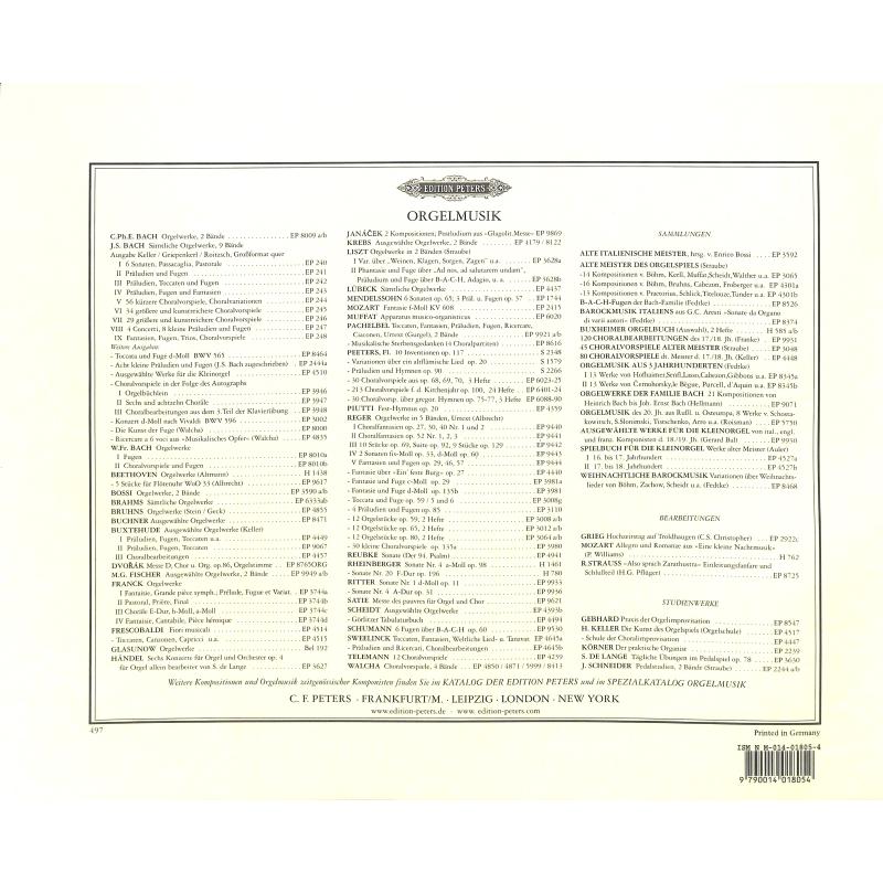Orgelwerke 1