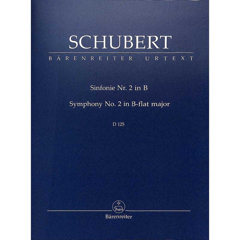 Sinfonie 2 B-Dur D 125