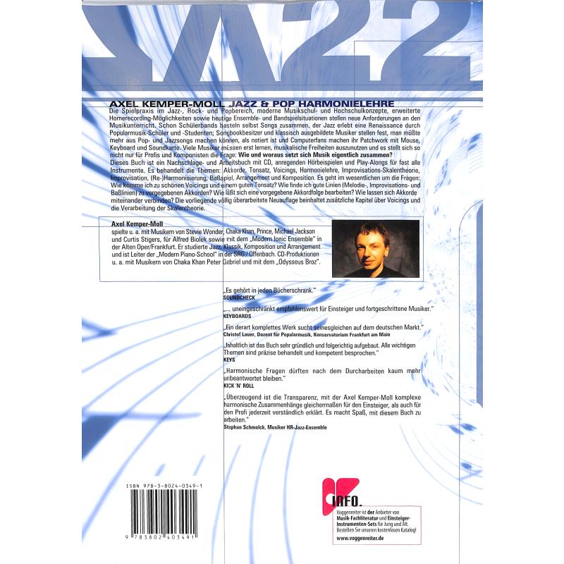 Jazz + Pop Harmonielehre