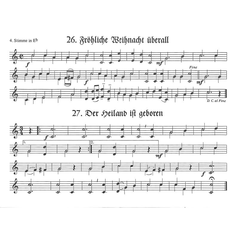27 Lieder zur Weihnachtszeit 1