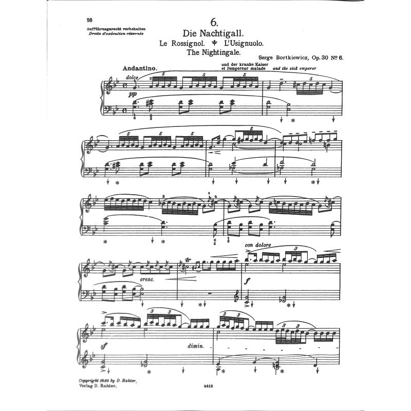 Aus Andersens Märchen op 30