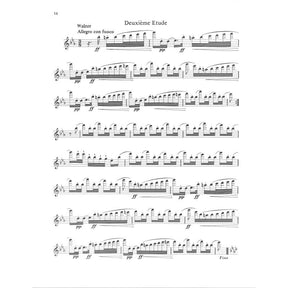 Etudes de salon + solos ou capries