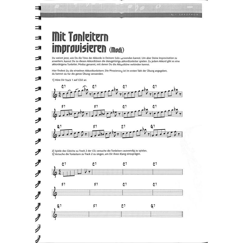 Blues + Jazz saxophon