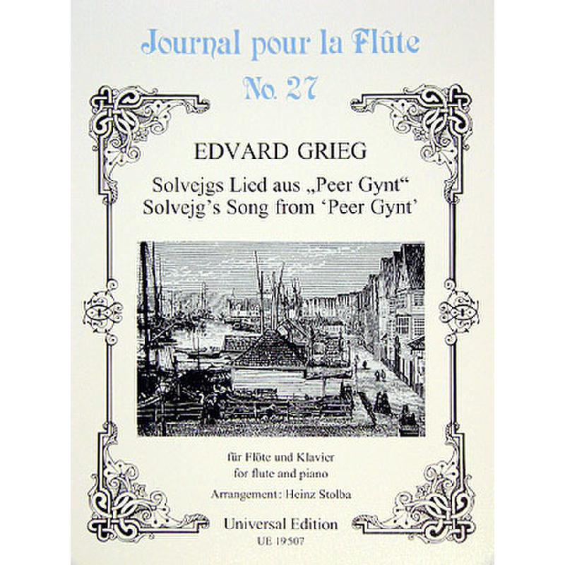 Solveigs Lied (aus Peer Gynt op 55/4)
