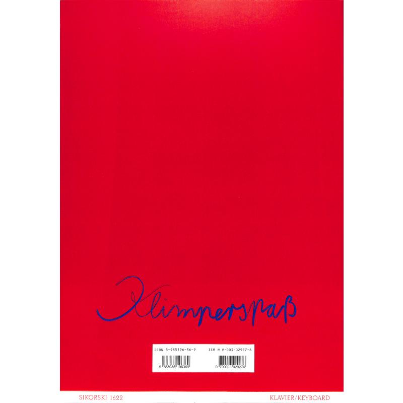 Klimper Spaß 2 - mehr Lieblingslieder aus dem Fernsehen