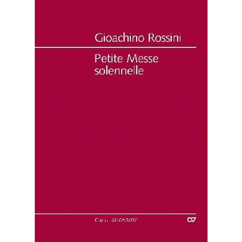 Petite Messe solennelle