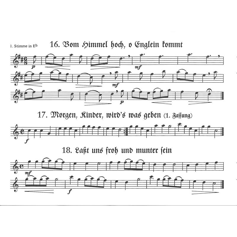 27 Lieder zur Weihnachtszeit 1