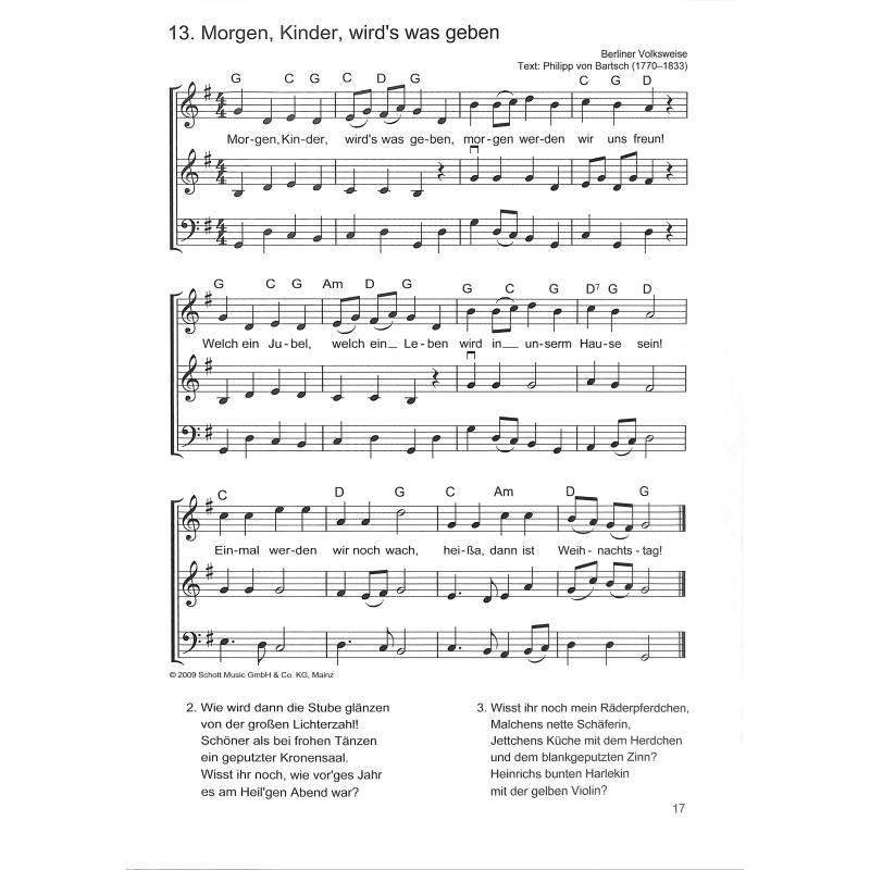 Die schönsten Weihnachtslieder