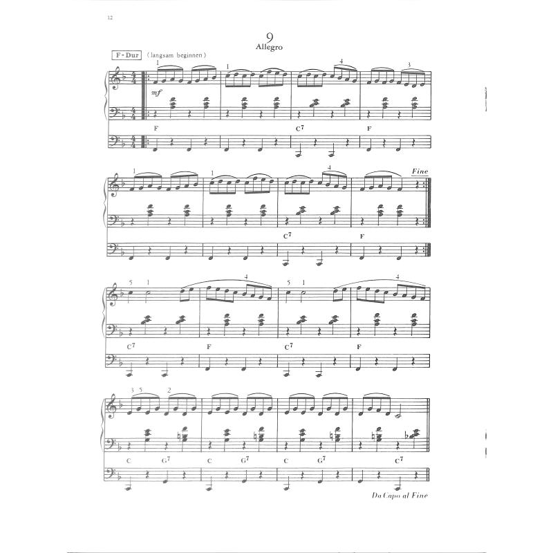 Rhythmische Geläufigkeitsübungen B
