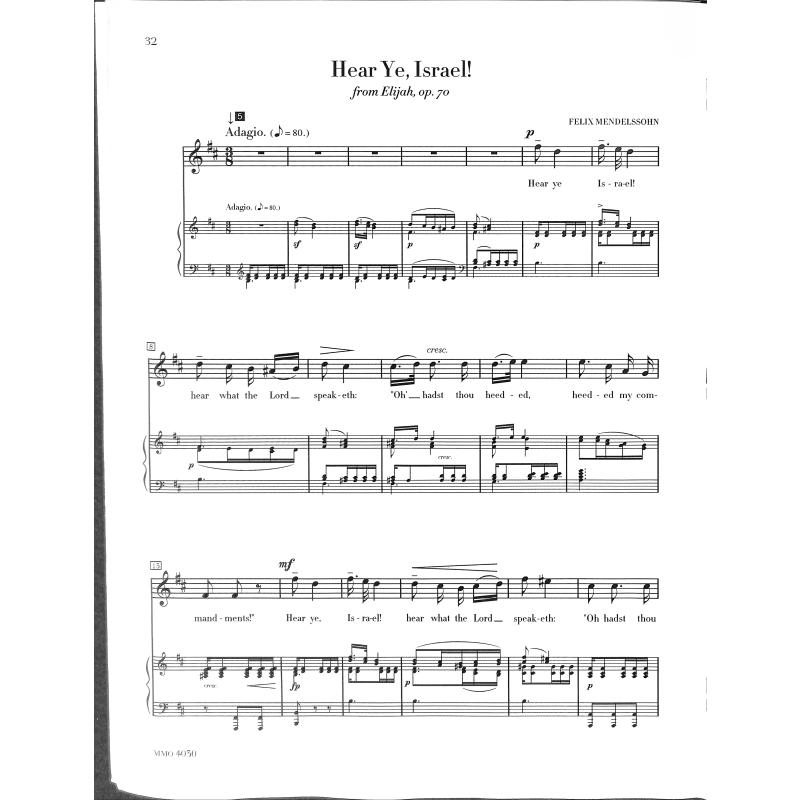 Soprano oratorio arias