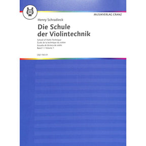 Schule der Violintechnik 1