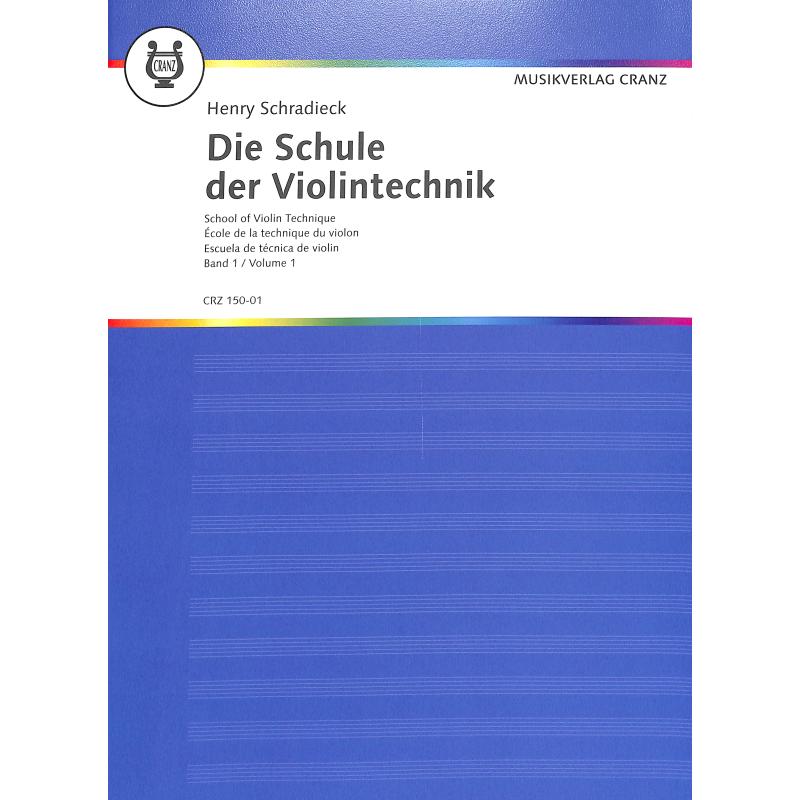 Schule der Violintechnik 1