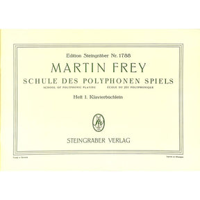 Schule des polyphonen Spiels 1