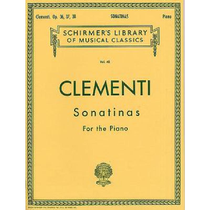 12 Sonatinen op 36 37 + 38