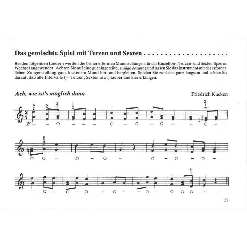 Schule chromatische Mundharmonika