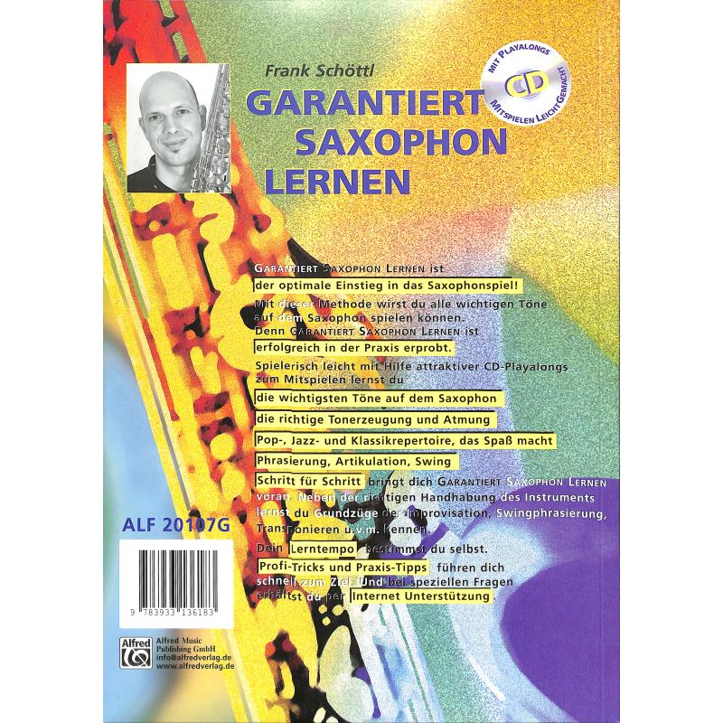 Garantiert Saxophon lernen