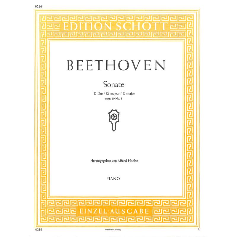 Sonate 7 D-Dur op 10/3