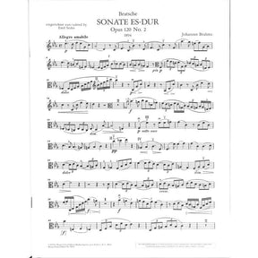 Sonate Es-Dur op 120/2