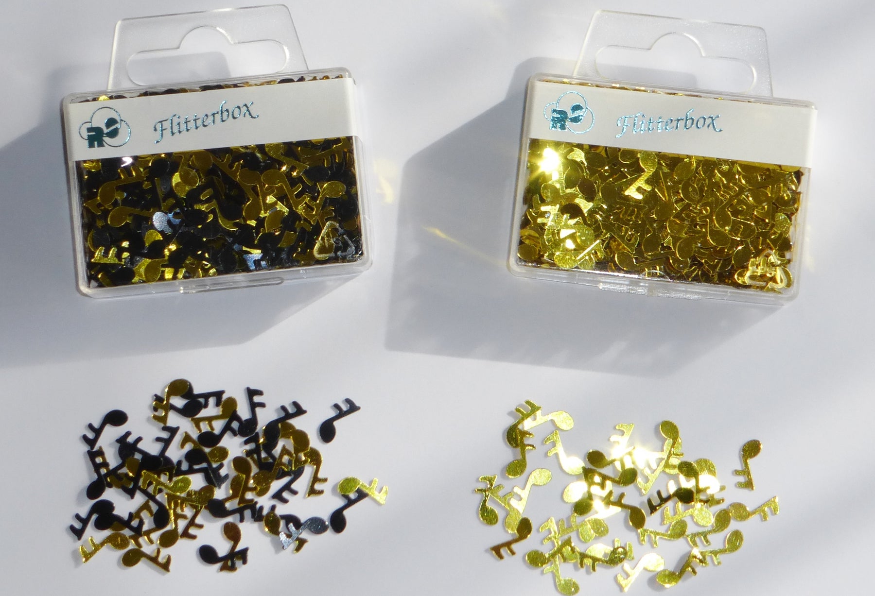 Flitterbox NOTEN gold