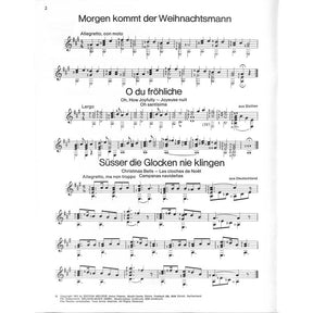 Gitarre zur Weihnachtszeit