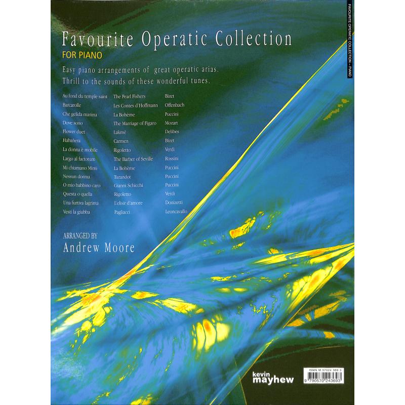 Favourite operatic collection