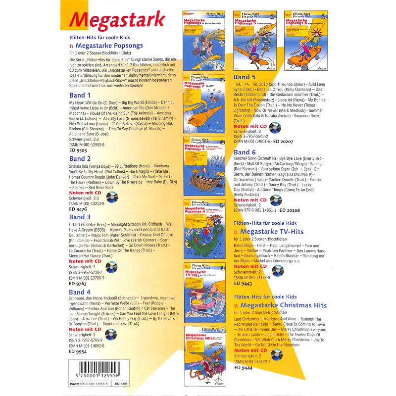Megastarke Popsongs 1