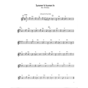 Early music for recorder