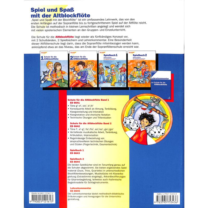 Spiel und Spaß mit der Blockflöte 2 | Schule für die Altbloc