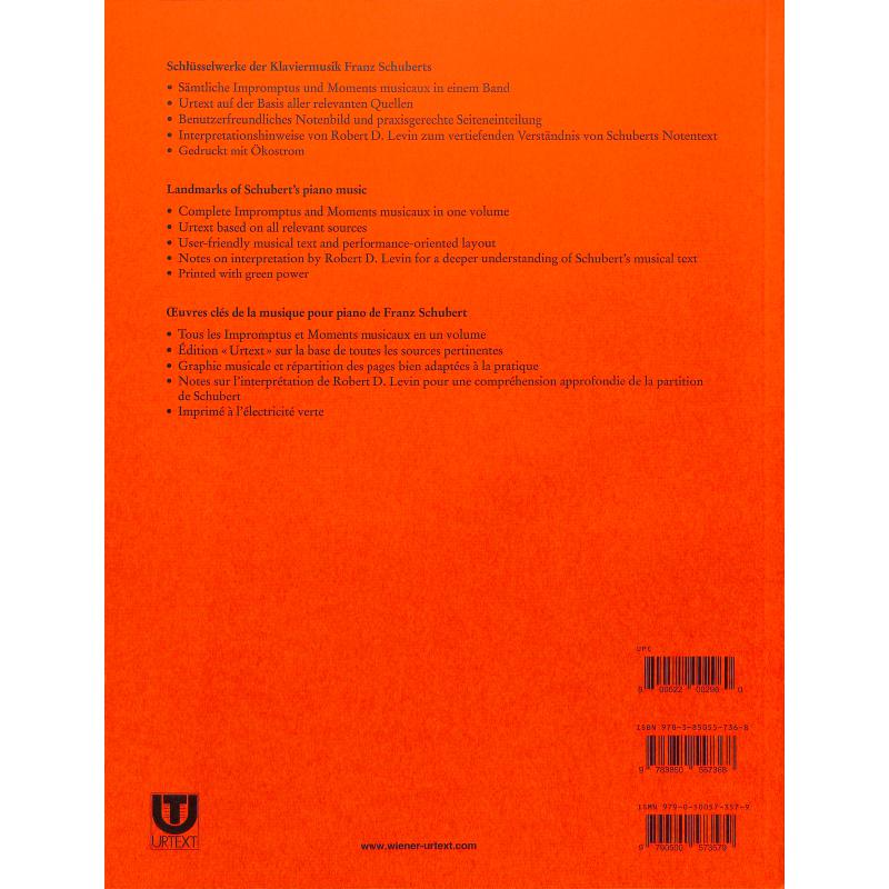 Impromptus + Moments musicaux