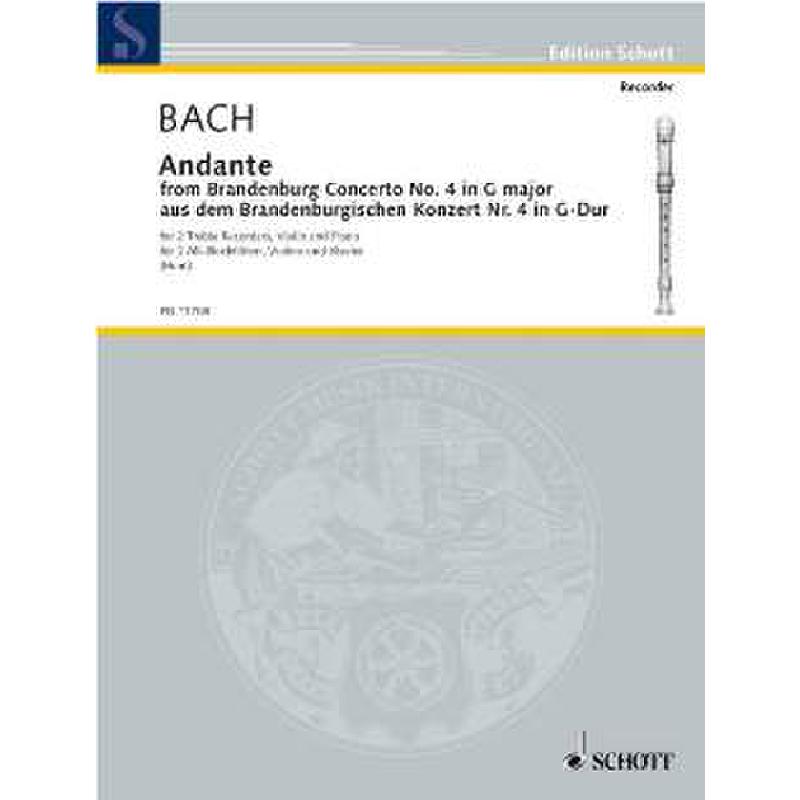 Andante (Brandenburgisches Konzert 4)