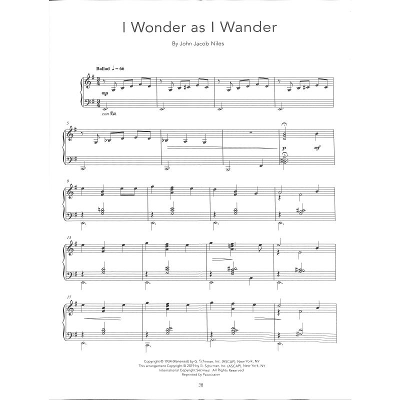 Peaceful christmas piano solos